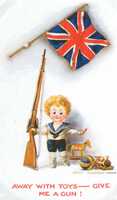  1914-1918 Plus de jouets, donnez moi un fusil Away with toys Give me a gun.jpg 